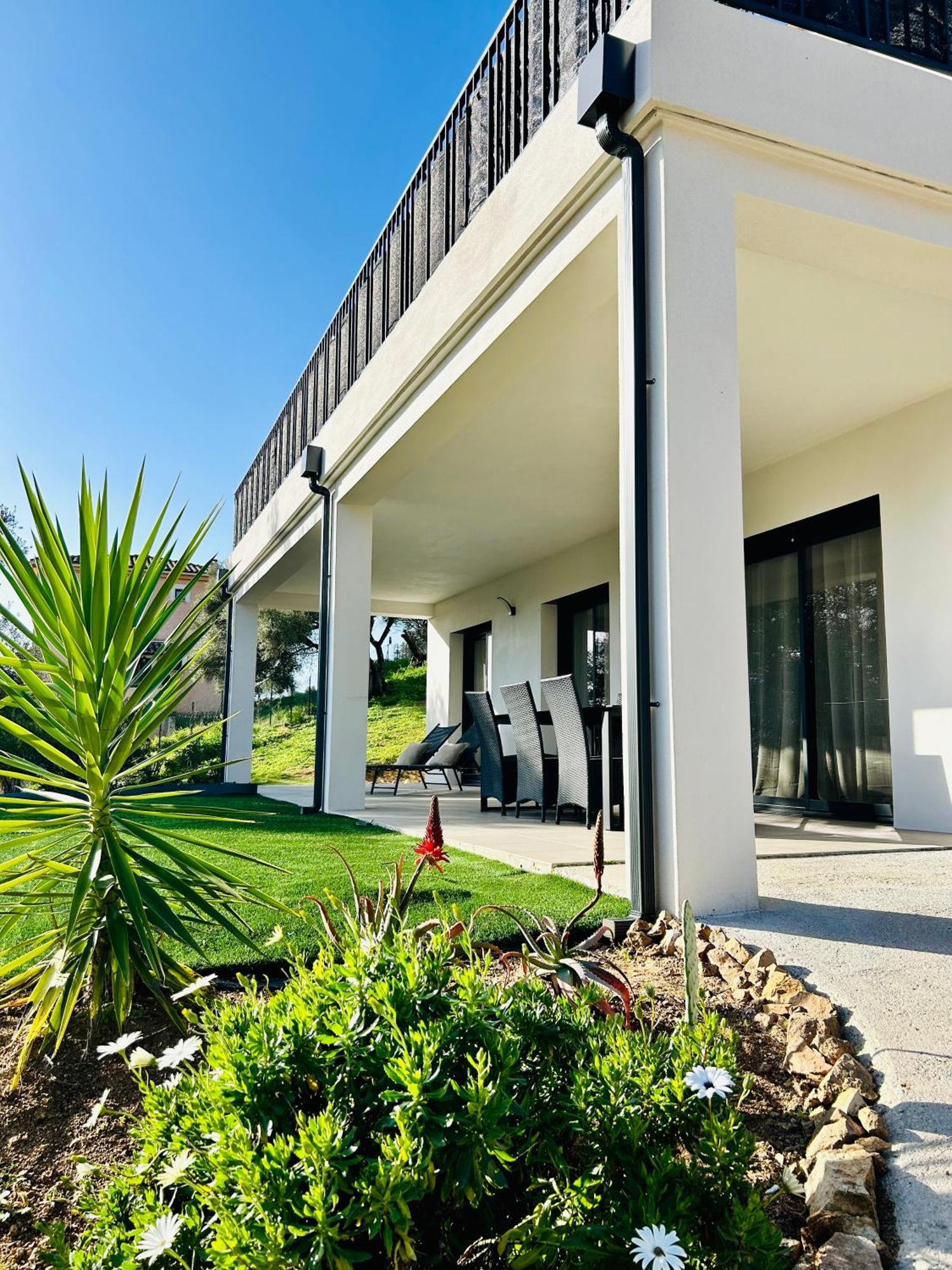 Bas De Villa Avec Jardin Idealement Situe Entre Ajaccio Et Porticcio Bastelicaccia المظهر الخارجي الصورة